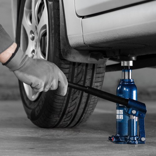 Домкрат гидравлический бутылочный Stels 51161 3т 6