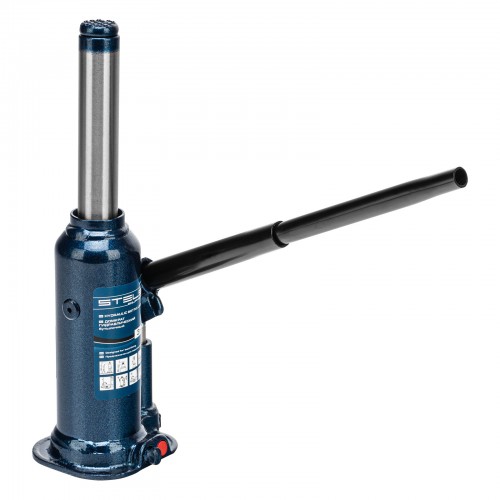 Домкрат гидравлический бутылочный Stels 51161 3т 9