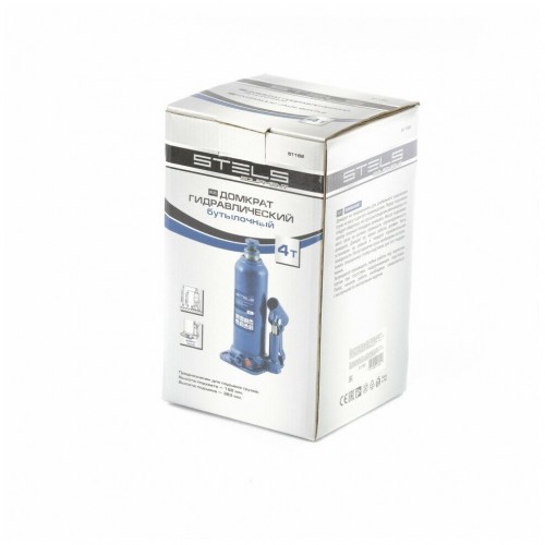 Домкрат гидравлический бутылочный Stels 51162 4т 2