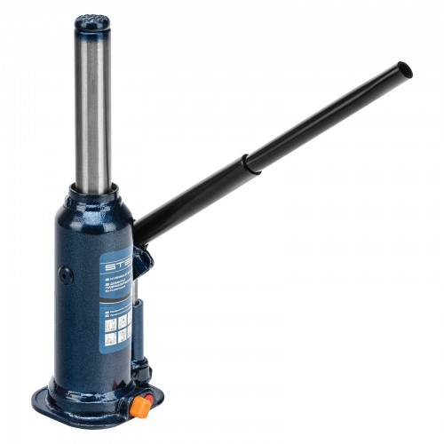 Домкрат гидравлический бутылочный Stels 51162 4т 9