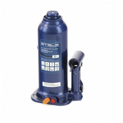 Домкрат гидравлический бутылочный Stels 51163 5т 1