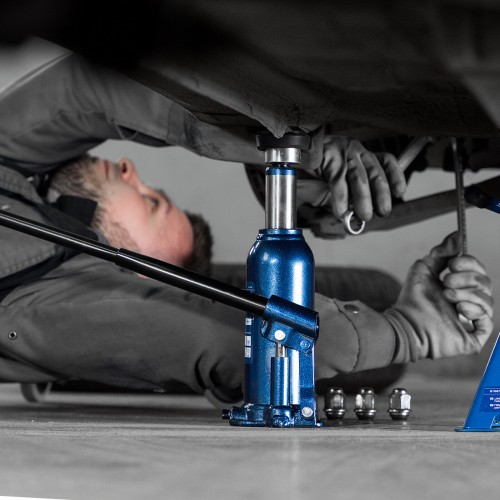 Домкрат гидравлический бутылочный Stels 51164 6т 4