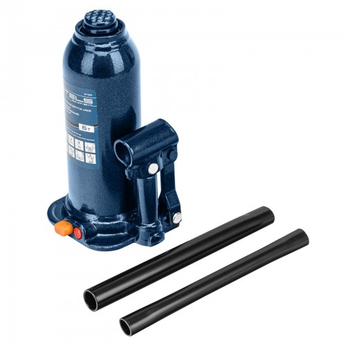 Домкрат гидравлический бутылочный Stels 51164 6т 8