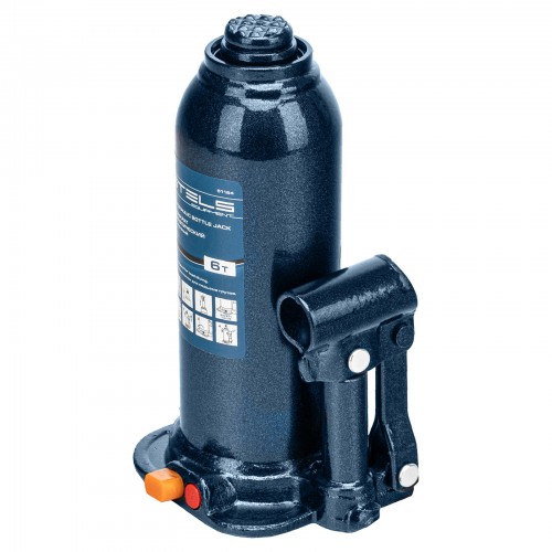 Домкрат гидравлический бутылочный Stels 51164 6т 9