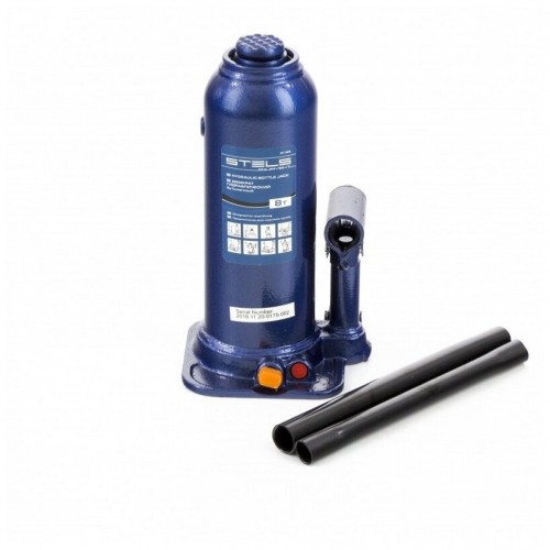 Домкрат гидравлический бутылочный Stels 51165 8т 
