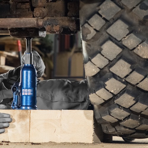 Домкрат гидравлический бутылочный Stels 51165 8т 3