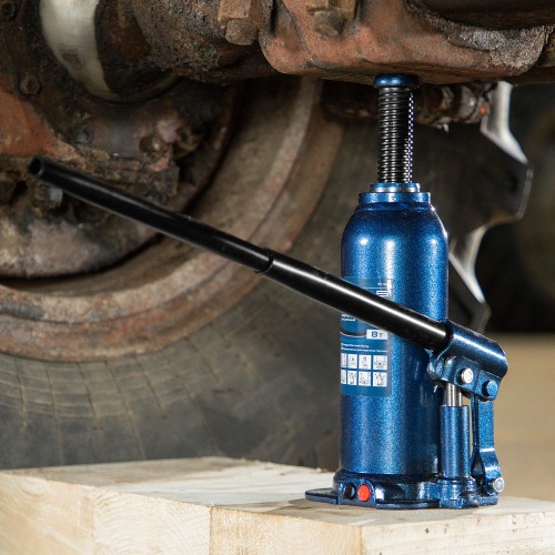 Домкрат гидравлический бутылочный Stels 51165 8т 4