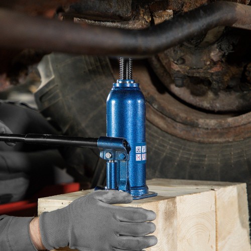 Домкрат гидравлический бутылочный Stels 51165 8т 5