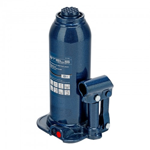 Домкрат гидравлический бутылочный Stels 51165 8т 9