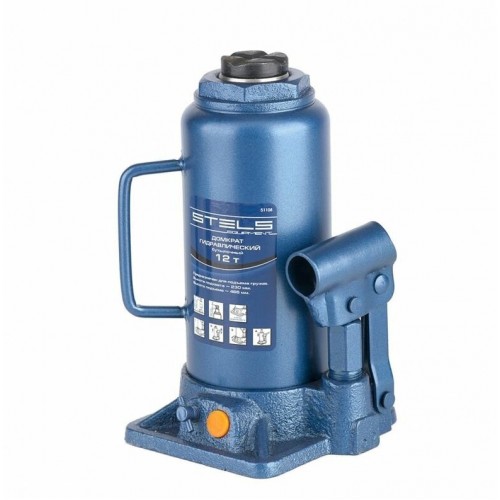 Домкрат гидравлический бутылочный Stels 51167 12 т 3