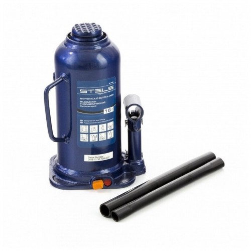 Домкрат гидравлический бутылочный Stels 51168 16т 