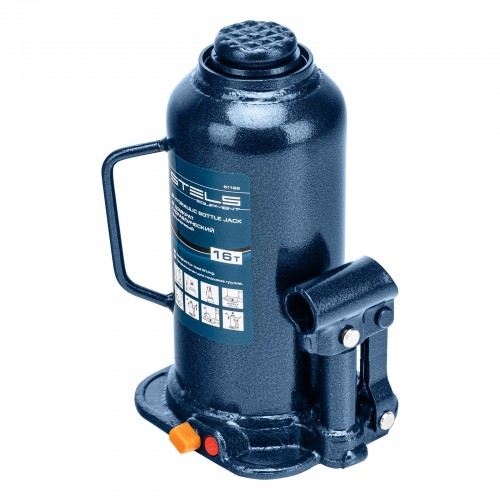 Домкрат гидравлический бутылочный Stels 51168 16т 5
