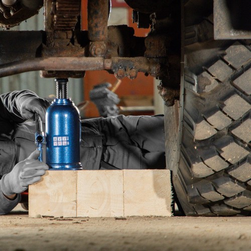 Домкрат гидравлический бутылочный Stels 51169 20 т h подъема 235-445 мм 5