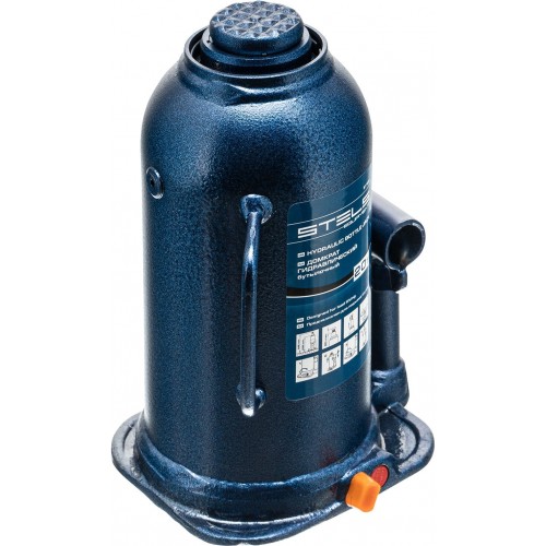 Домкрат гидравлический бутылочный Stels 51169 20 т h подъема 235-445 мм 6