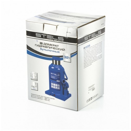 Домкрат гидравлический бутылочный Stels 51170 260-420 мм 2