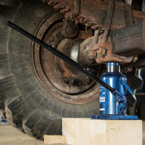 Домкрат гидравлический бутылочный Stels 51170 260-420 мм 4