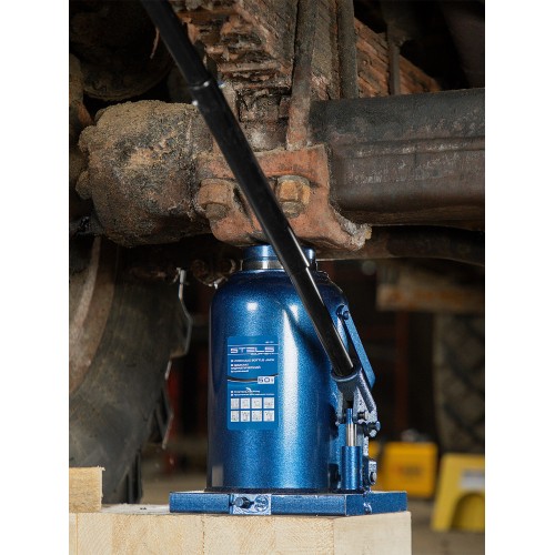 Домкрат гидравлический бутылочный Stels 51171 50т 8