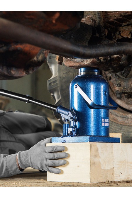 Домкрат гидравлический бутылочный Stels 51171 50т 9