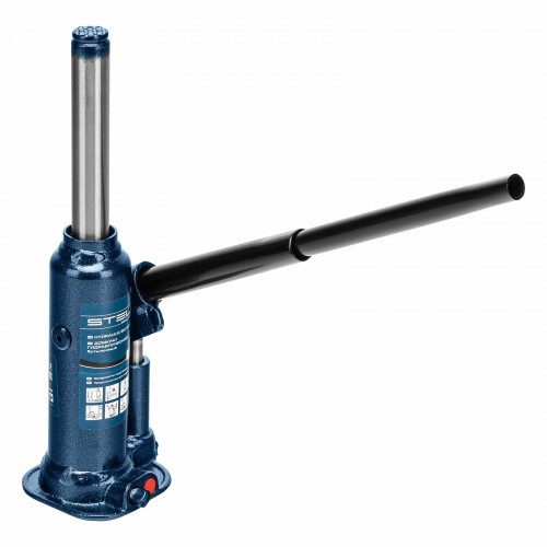 Домкрат гидравлический бутылочный Stels 51172 2т 9