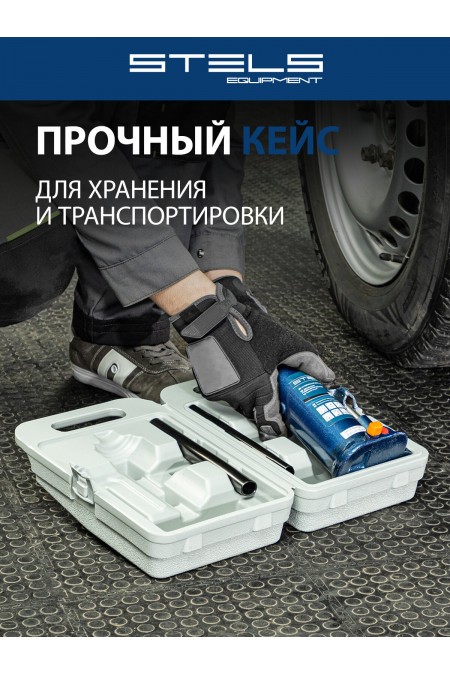 Домкрат гидравлический бутылочный Stels 51174 4т 3