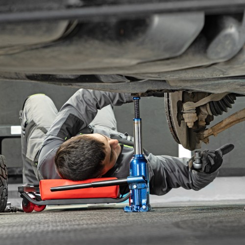 Домкрат гидравлический бутылочный Stels 51174 4т 3