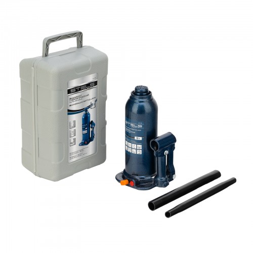 Домкрат гидравлический бутылочный Stels 51175 5т 6