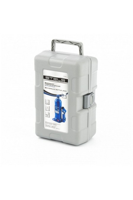 Домкрат гидравлический бутылочный Stels 51176 6т 5