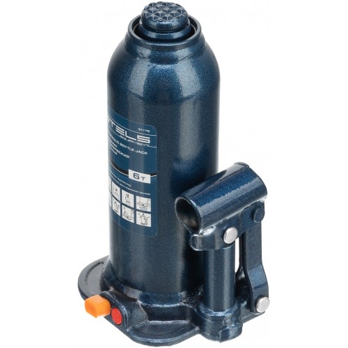 Домкрат гидравлический бутылочный Stels 51176 6т 9