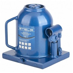 Домкрат гидравлический бутылочный телескопический Stels 51119 10т