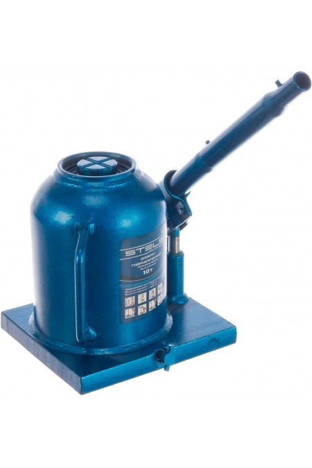 Домкрат гидравлический бутылочный телескопический Stels 51119 10т 4