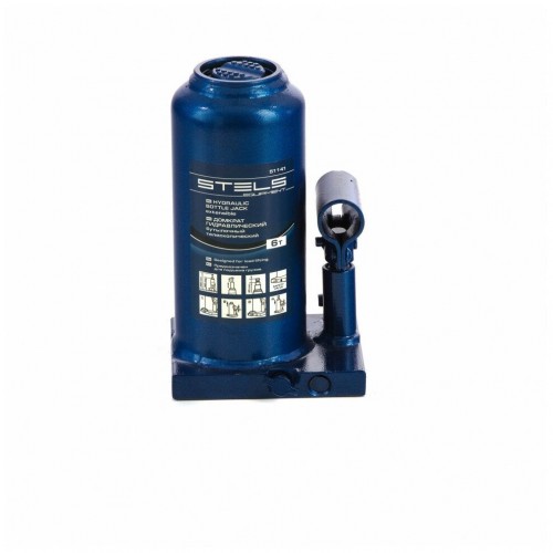 Домкрат гидравлический бутылочный телескопический Stels 51141 6т 4