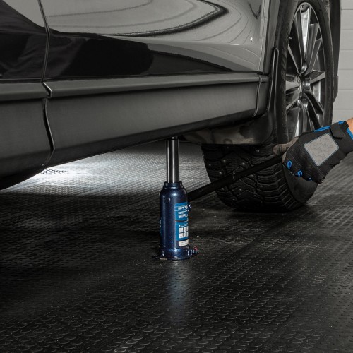 Домкрат гидравлический бутылочный телескопический Stels 51144 2т 4