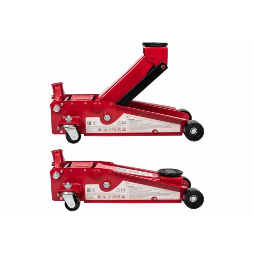 Домкрат гидравлический подкатной Rexant 80-0608 3т 9