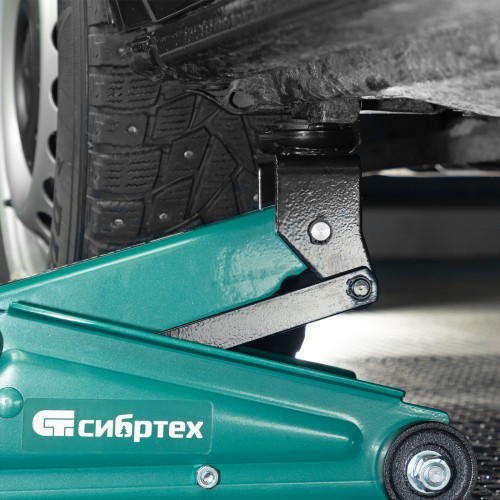 Домкрат гидравлический подкатной Сибртех 135-400мм 7