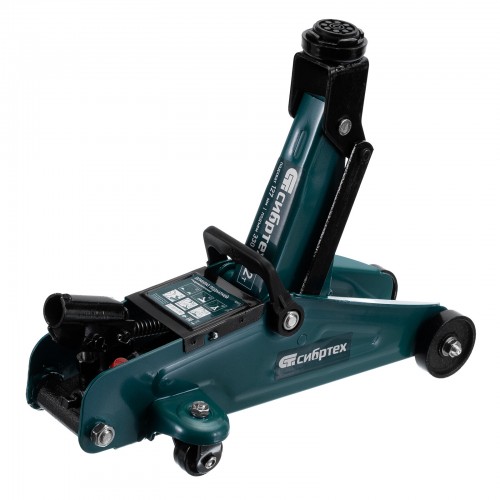 Домкрат гидравлический подкатной Сибртех 2 т 127-330 мм (50832) 9