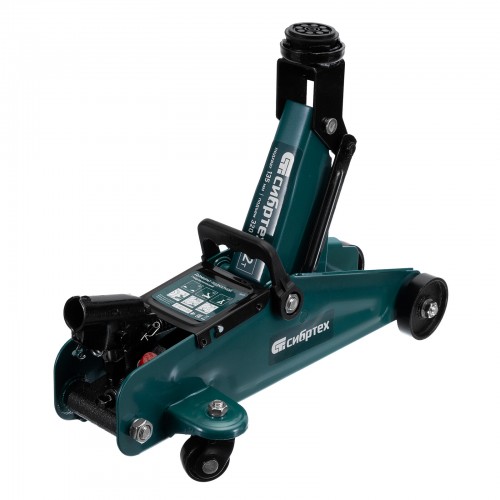 Домкрат гидравлический подкатной Сибртех 2 т 135-320 мм (50834) 8