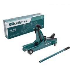 Домкрат гидравлический подкатной Сибртех 85-330мм
