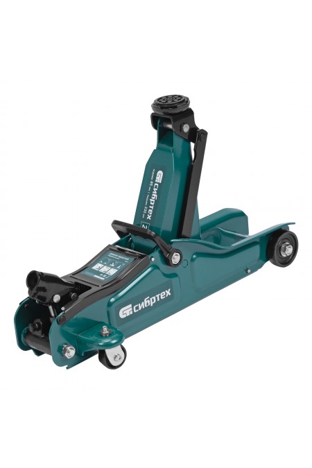 Домкрат гидравлический подкатной Сибртех 85-330мм 3