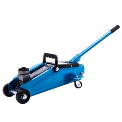 Домкрат гидравлический подкатной Stels 51128 2 т h подъема 140-340 мм в кейсе