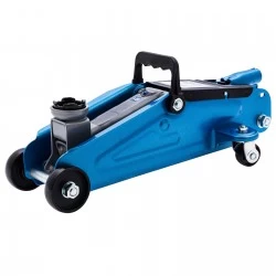 Домкрат гидравлический подкатной Stels 51128 2 т h подъема 140-340 мм в кейсе