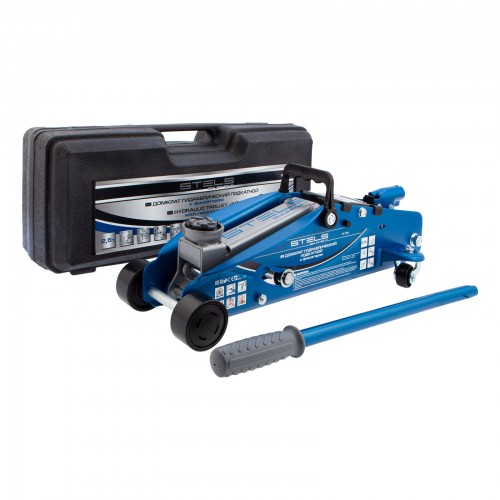 Домкрат гидравлический подкатной Stels 51132 