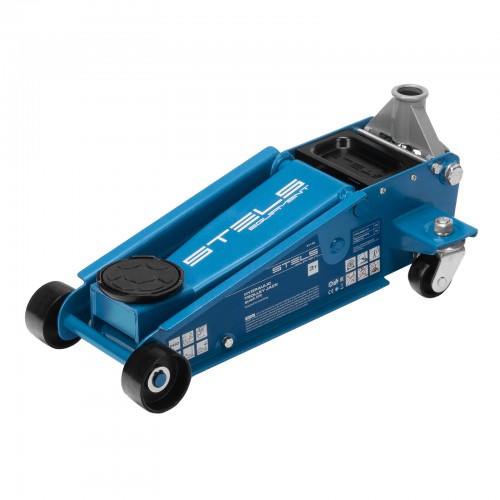 Домкрат гидравлический подкатнойй Stels 120-450мм 5