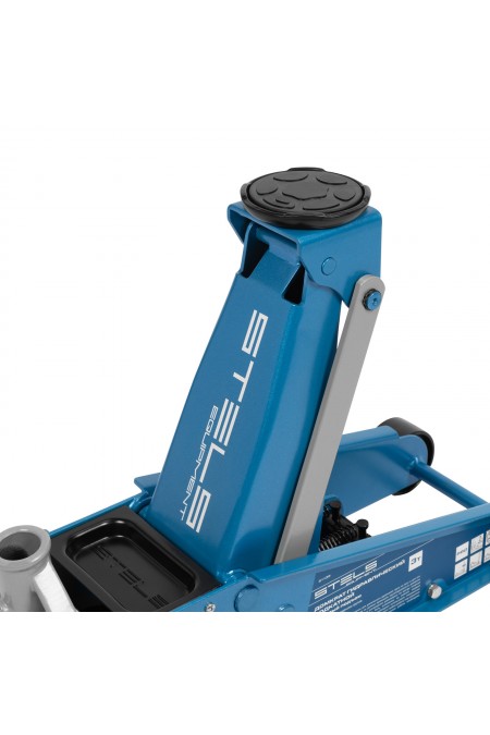 Домкрат гидравлический подкатнойй Stels 120-450мм 1