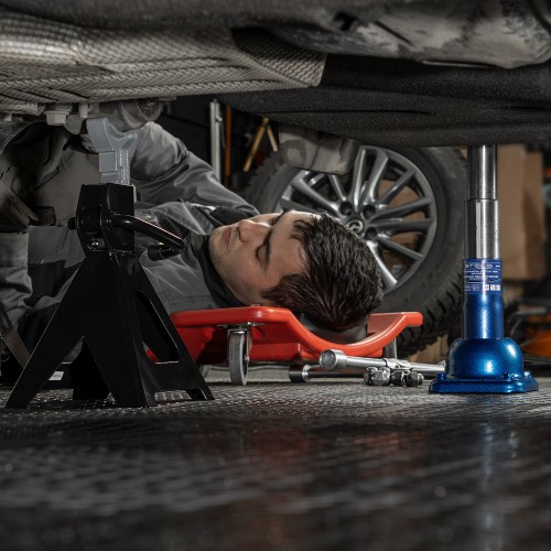 Домкрат механический бутылочный Stels 50103 2т 5