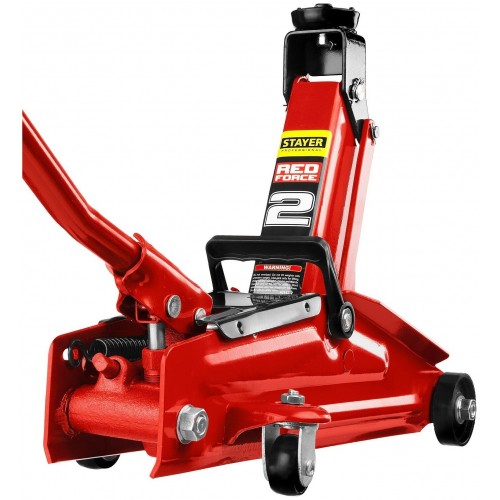 Домкрат подкатной гидравлический STAYER Red Force 43153 2т 130-350мм 2