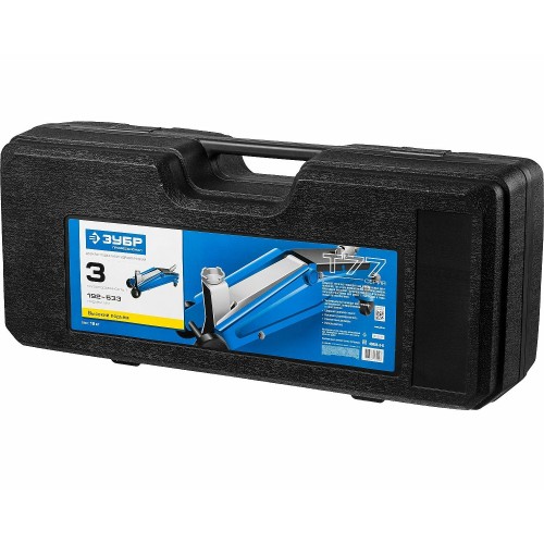 Домкрат подкатной гидравлический ЗУБР 43055-3-K 1