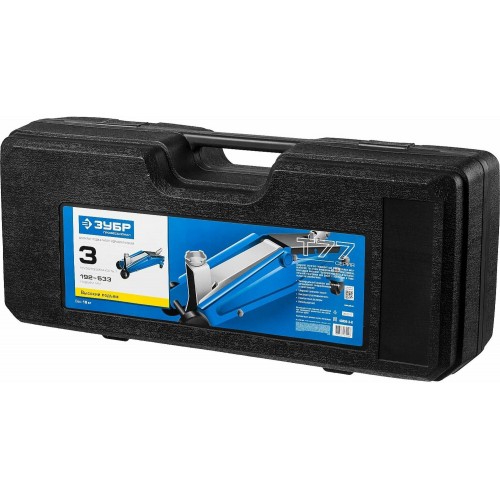 Домкрат подкатной гидравлический ЗУБР 43055-3-K 8