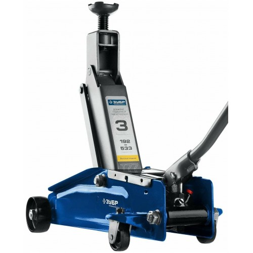 Домкрат подкатной гидравлический ЗУБР 43055-3-K 9