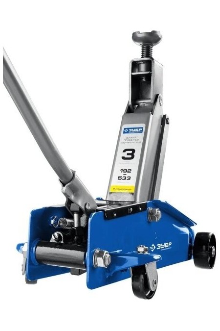 Домкрат подкатной гидравлический ЗУБР 43055-3 2