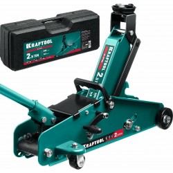 Домкрат подкатной KRAFTOOL 43457-2.5-K 2.5т 140-385мм